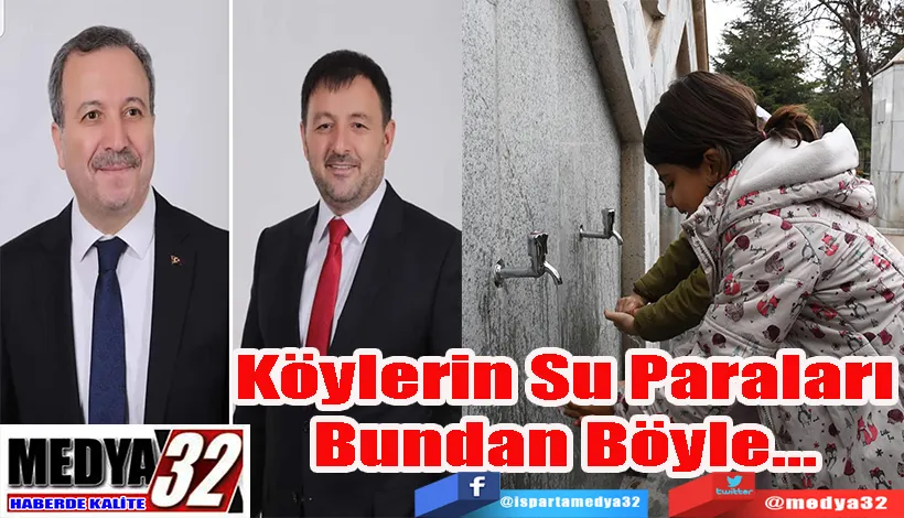 Ak Parti’den Köylere Büyük Müjde;   Köylerin Su Paraları Bundan Böyle… 