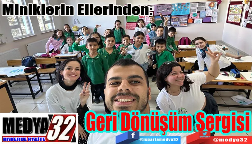 Miniklerin Ellerinden:  Geri Dönüşüm Sergisi