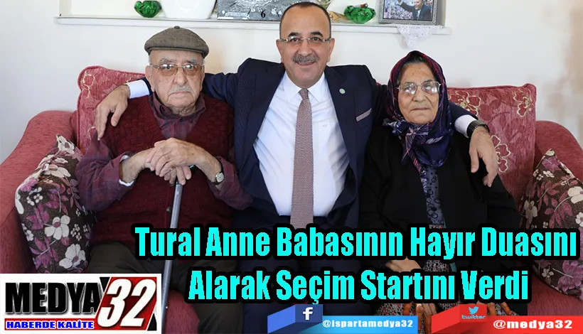  Tural Anne Babasının Hayır Duasını  Alarak Seçim Startını Verdi 