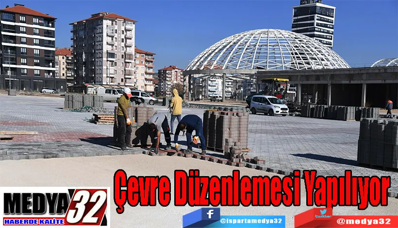 Yeni Otogar Alanının Çevre  Düzenlemesi Yapılıyor 