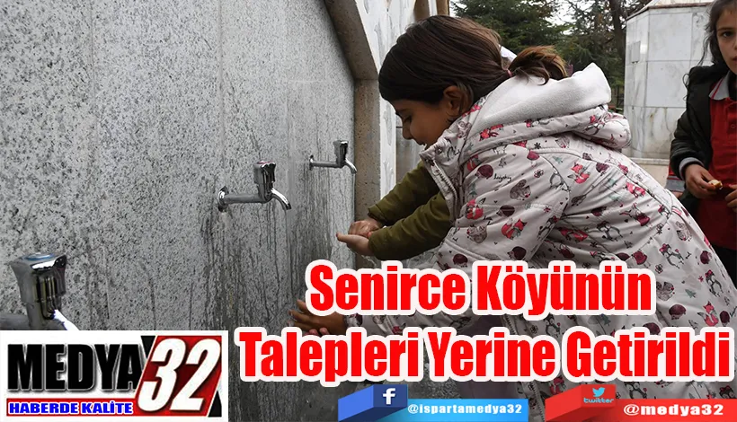 Senirce Köyünün  Talepleri Yerine Getirildi