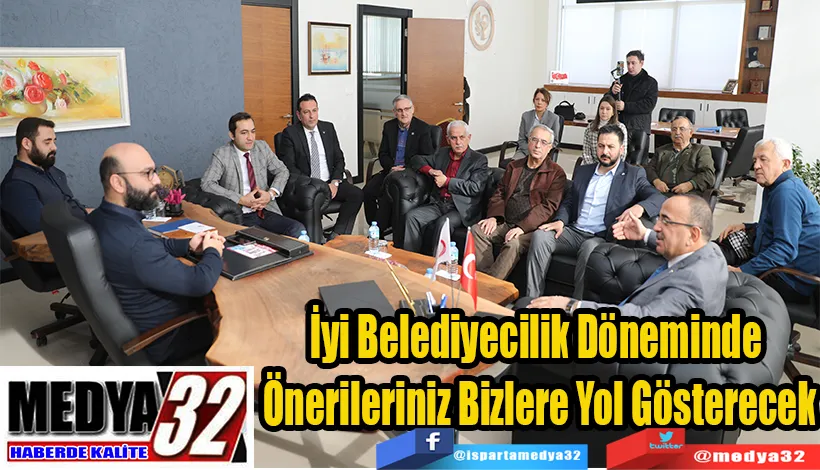 İyi Belediyecilik Döneminde  Önerileriniz Bizlere Yol Gösterecek