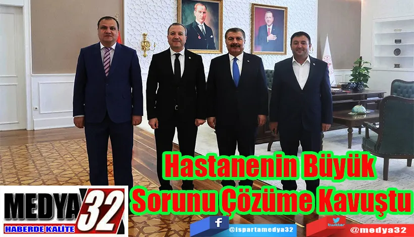 Hastanenin Büyük  Sorunu Çözüme Kavuştu 