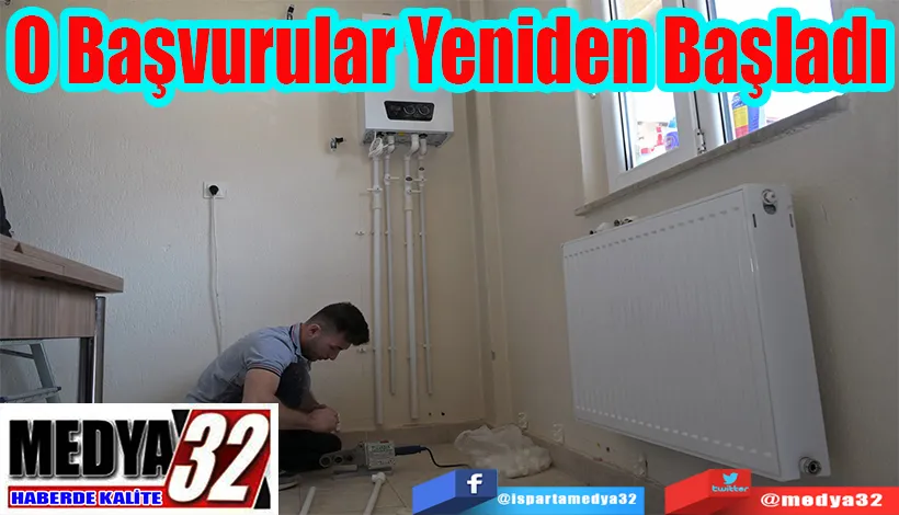 Ücretsiz Doğalgaz ve Kalorifer Tesisatı İçin 2. Etap;  Başvuruları Başladı 