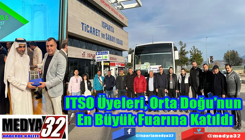 ITSO Üyeleri, Orta Doğu’nun  En Büyük Fuarına Katıldı