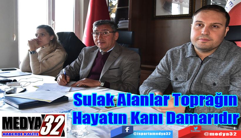 Sulak Alanlar Toprağın Hayatın Kanı Damarıdır