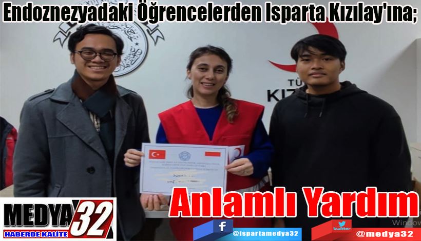 Endoznezyadaki Öğrencelerden Isparta Kızılay