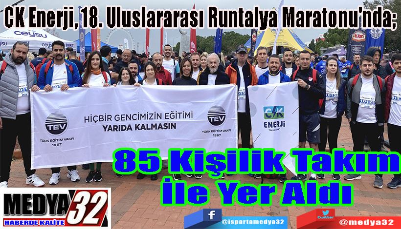 CK Enerji, 18. Uluslararası Runtalya Maratonu