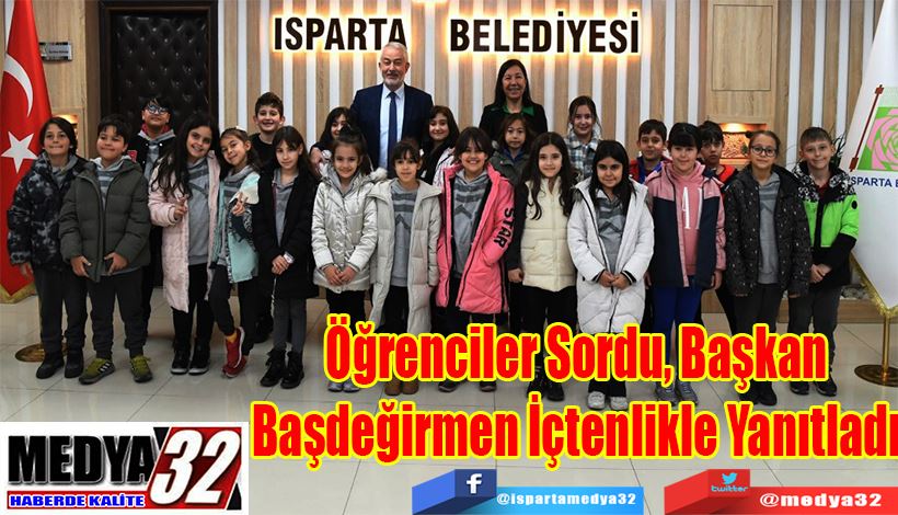 Öğrenciler Sordu, Başkan Başdeğirmen İçtenlikle Yanıtladı 