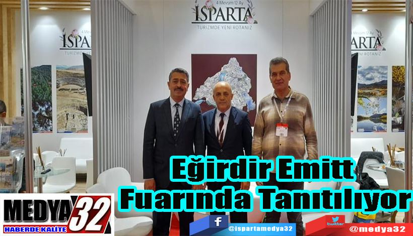 Eğirdir Emitt  Fuarında Tanıtılıyor