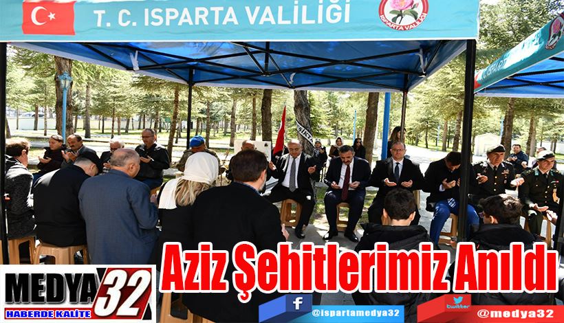 Aziz Şehitlerimiz Anıldı