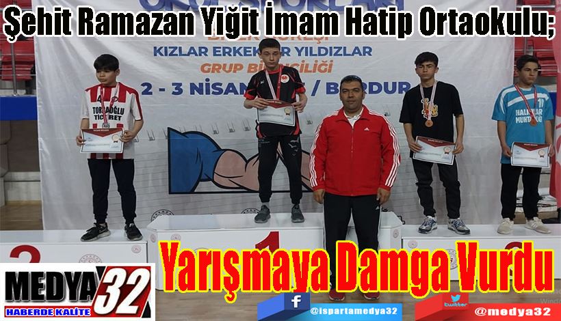 Şehit Ramazan Yiğit İmam Hatip Ortaokulu;  Yarışmaya Damga Vurdu