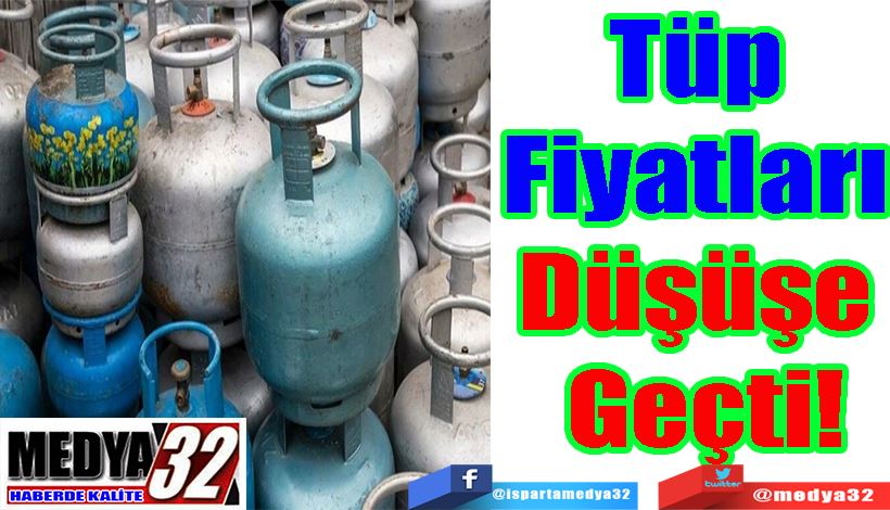 Tüp Fiyatları  Düşüşe Geçti! 