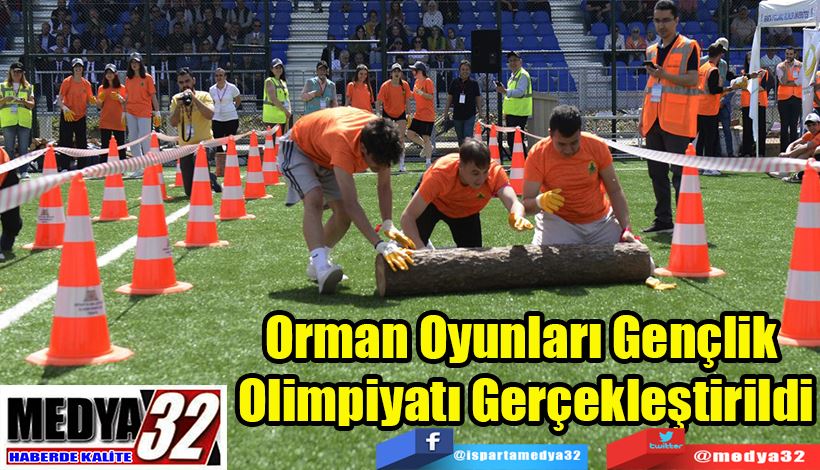 Orman Oyunları Gençlik  Olimpiyatı Gerçekleştirildi 