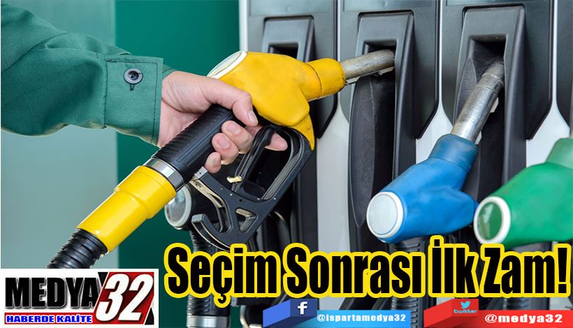 Seçim Sonrası İlk Zam! 