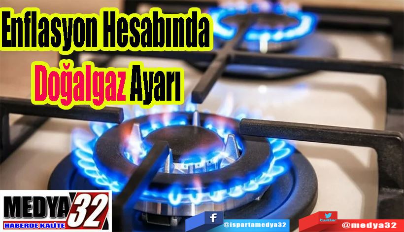 Enflasyon Hesabında  Doğalgaz Ayarı