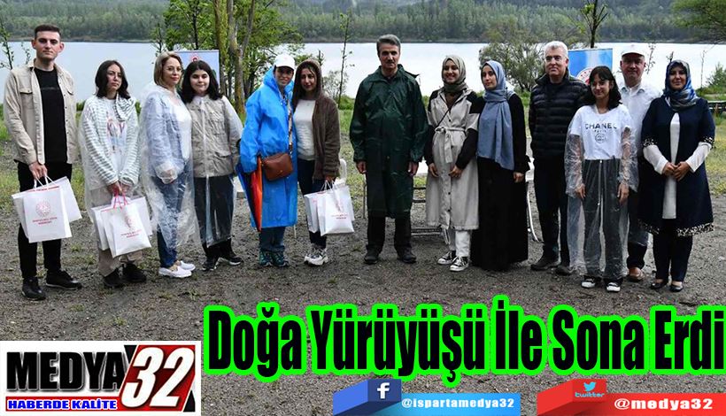 Doğa Yürüyüşü İle Sona Erdi