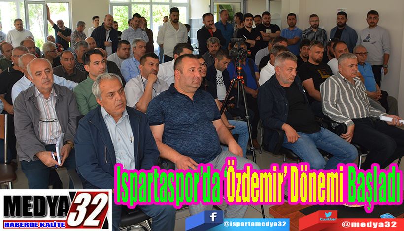 Ispartaspor’da ‘Özdemir’ Dönemi Başladı 