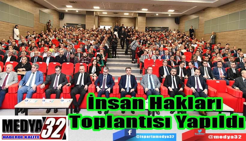 İnsan Hakları  Toplantısı Yapıldı 