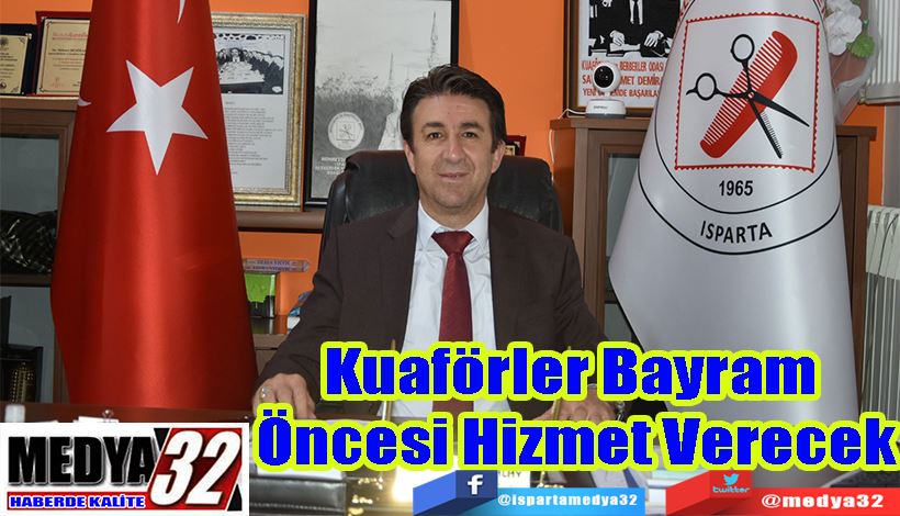 Kuaförler Bayram Öncesi Hizmet  Verecek