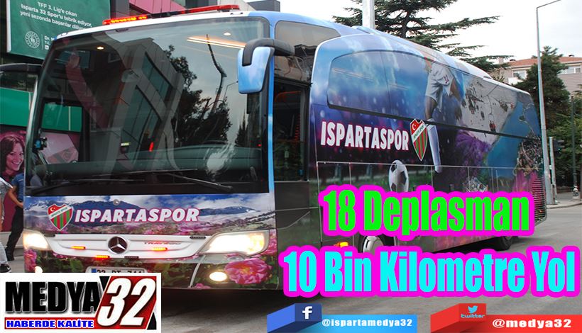 18 Deplasman  10 Bin Kilometre Yol