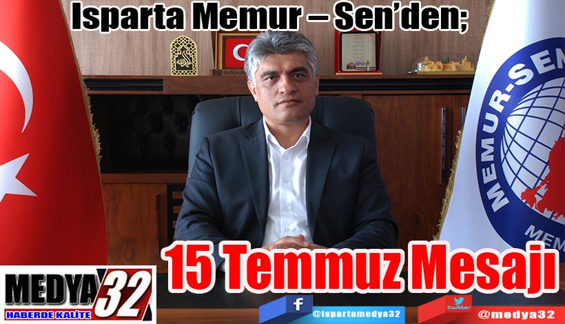 15 Temmuz  Mesajı