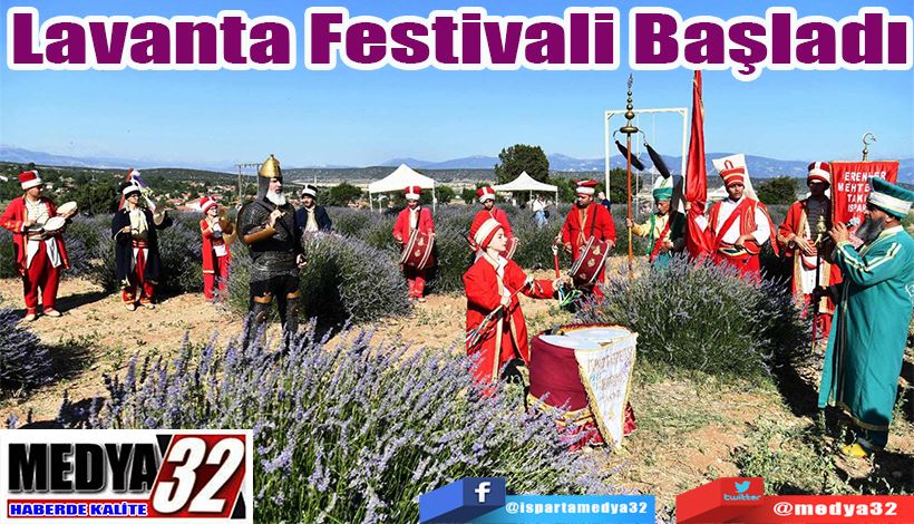 Lavanta Festivali Başladı