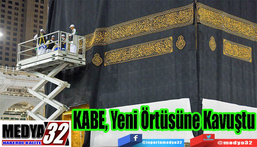 KABE, Yeni Örtüsüne Kavuştu 