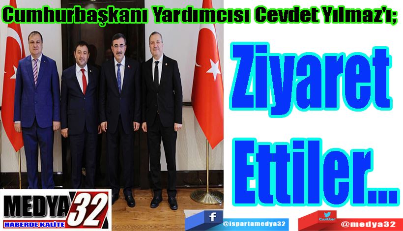 Cumhurbaşkanı Yardımcısı Cevdet Yılmaz