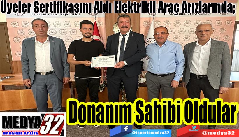 Donanım Sahibi Oldular 