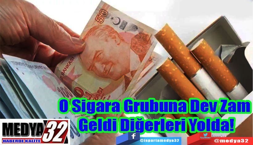 O Sigara Grubuna Dev Zam  Geldi Diğerleri Yolda!