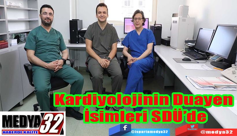 Kardiyolojinin Duayen  İsimleri SDÜ’de