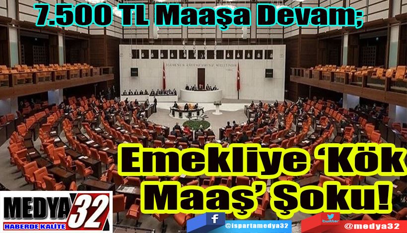 Emekliye ‘Kök  Maaş’ Şoku! 