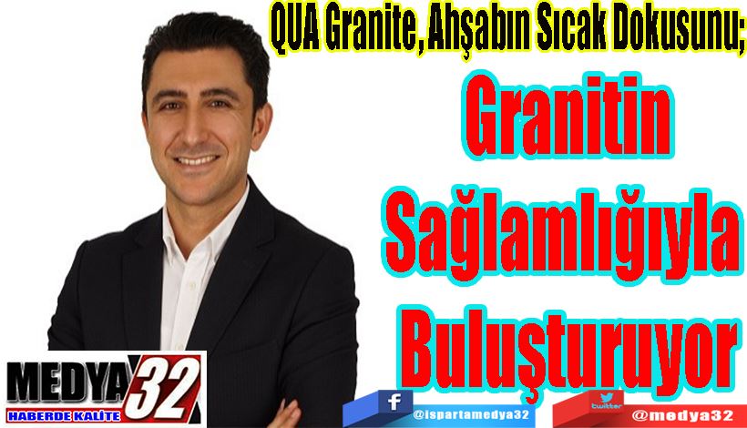 QUA Granite, Ahşabın Sıcak Dokusunu;  Granitin Sağlamlığıyla  Buluşturuyor 