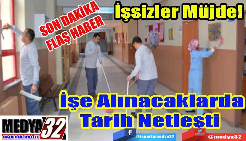 SON DAKİKA FLAŞ HABER  İşsizler Müjde!  İşe Alınacaklarda Tarih Netleşti 