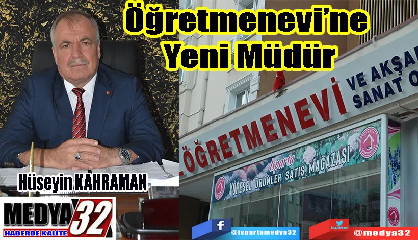 Öğretmenevi’ne  Yeni Müdür 