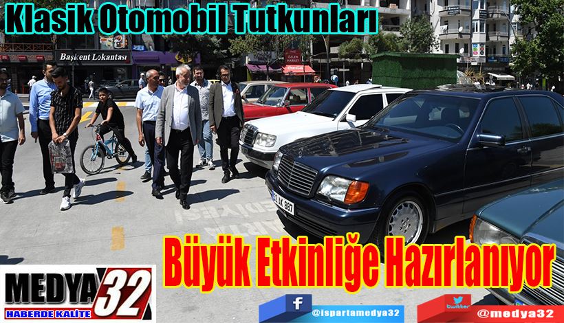 Klasik Otomobil Tutkunları  Büyük Etkinliğe Hazırlanıyor 