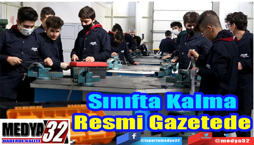 Liselerde Sınıf Tekrarı, Devamsızlık Ve Açık Öğretime Geçişlere İlişkin Düzenleme;   Resmi Gazetede