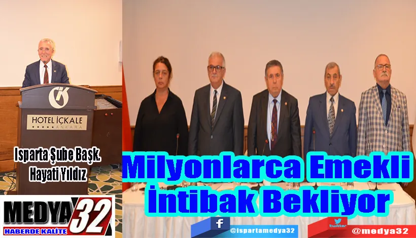 Tüm Emek Der Başkanlar Kurulu: Milyonlarca Emekli  İntibak Bekliyor 