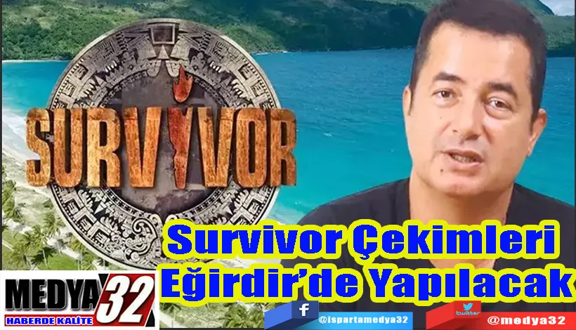 Acun Medya La Isla Meksika Survivor Eğirdir Altınkum Plajında