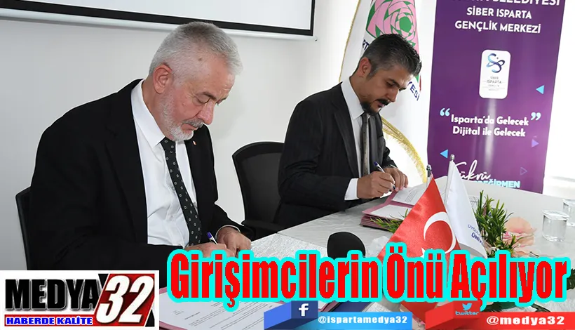 Isparta Belediyesi İle ISUBÜ Arasında Yeni Bir İşbirliği;  Girişimcilerin Önü Açılıyor 