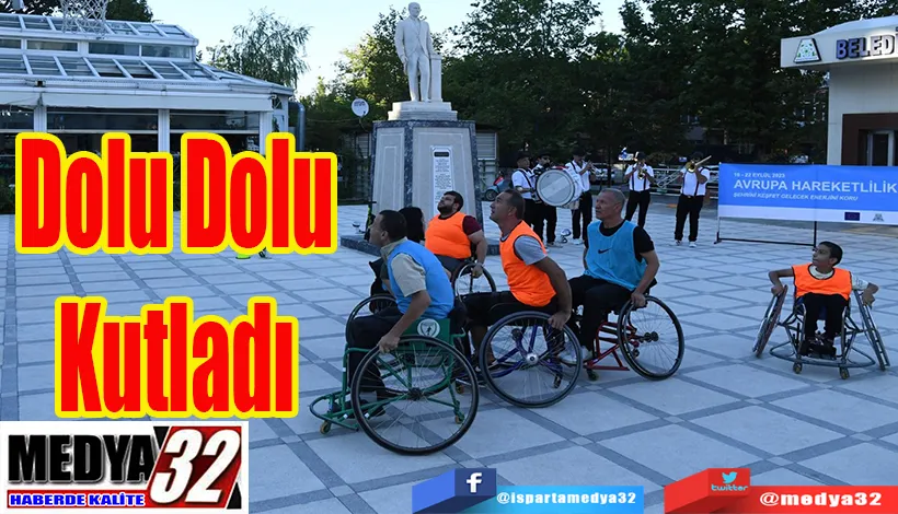Isparta Belediyesi Avrupa Hareketlilik Haftasını;  Dolu Dolu Kutladı 