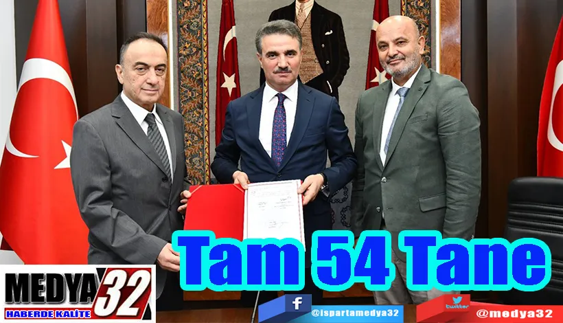 Hayırsever İş İnsanından Örnek Bağış;  Tam 54 Tane 