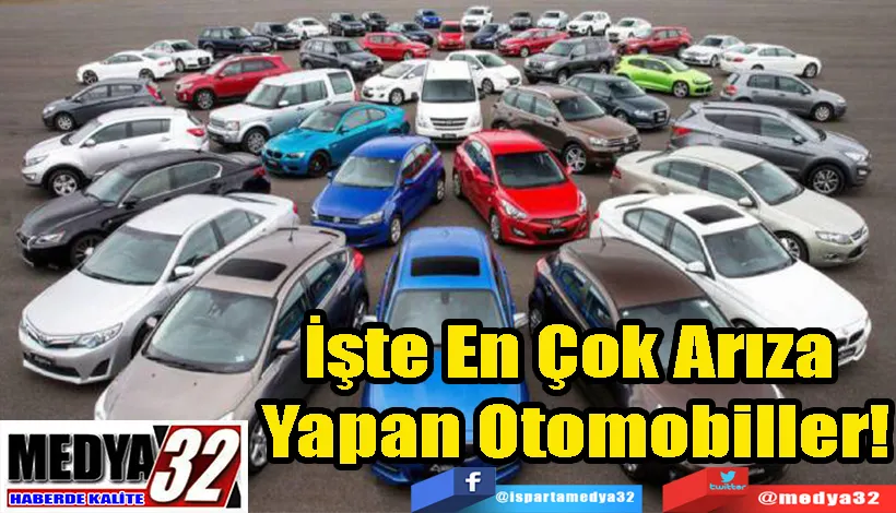 Bu Arabalar Sanayiden Çıkamıyor! İşte En Çok Arıza  Yapan Otomobiller!