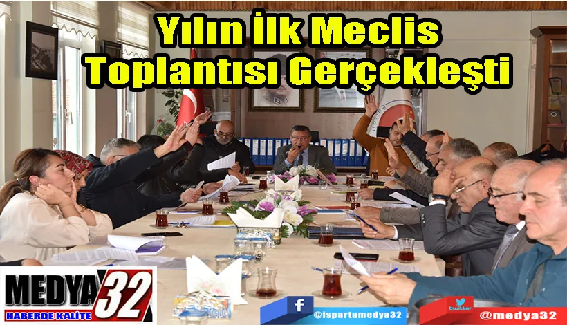 Yılın İlk Meclis Toplantısı Gerçekleşti