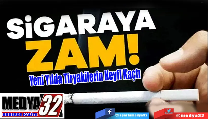 Sigaraya Zam Geldi!