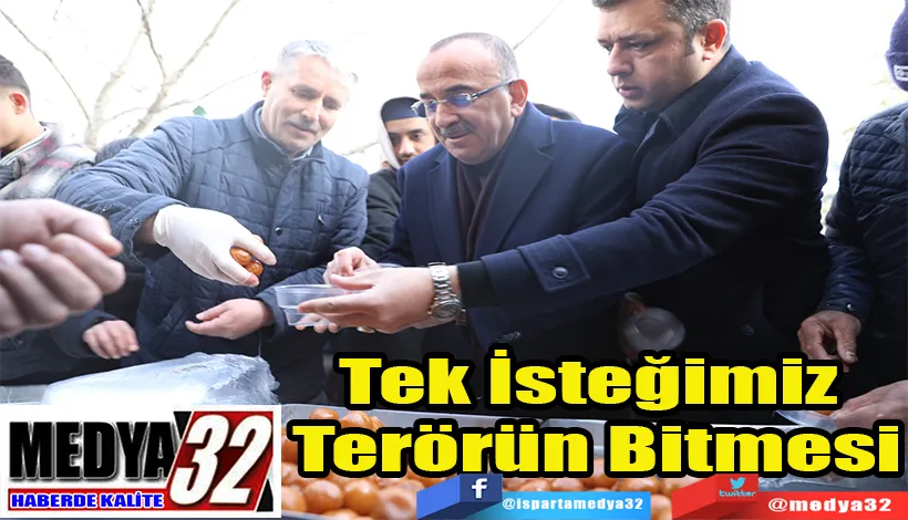 Tural, Şehit Ve Gaziler İçin Mevlit Okuttu; Tek İsteğimiz Terörün Bitmesi