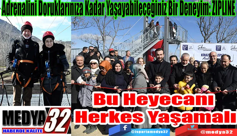 Adrenalini Doruklarınıza Kadar Yaşayabileceğiniz Bir Deneyim: ZİPLİNE  Bu Heyecanı  Herkes Yaşamalı 