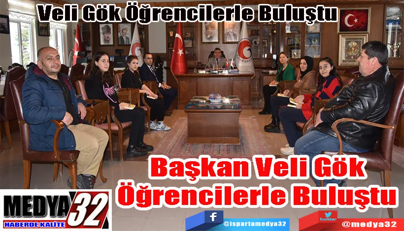 Veli Gök Öğrencilerle Buluştu 