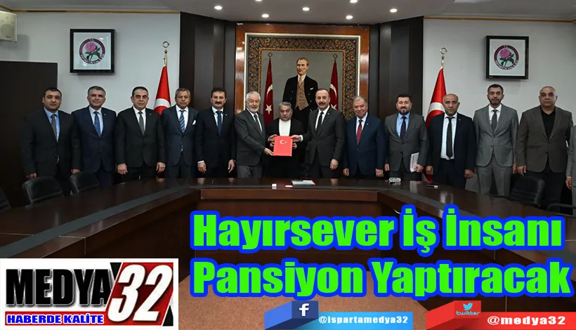  Hayırsever İş İnsanı  Pansiyon Yaptıracak